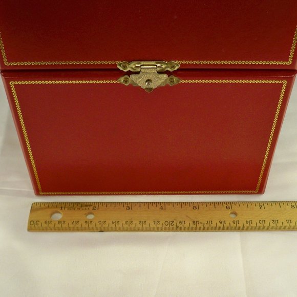 Jewelry Red Ring Box - Picture 7 of 7